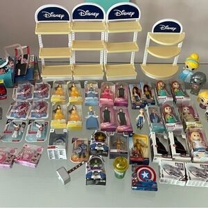 55+ piece Disney Mystery minis collection.